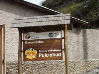 Pululahua.  Stále činný kráter Pululahua.