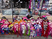 Otavalo tržnice.  Místní obyvatelé mají asi ty trhy v žilách.