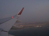 Doha  Pod námi Doha v Kataru.