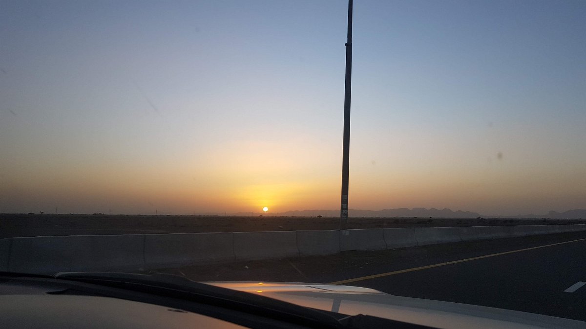 Cestou do Fujairah