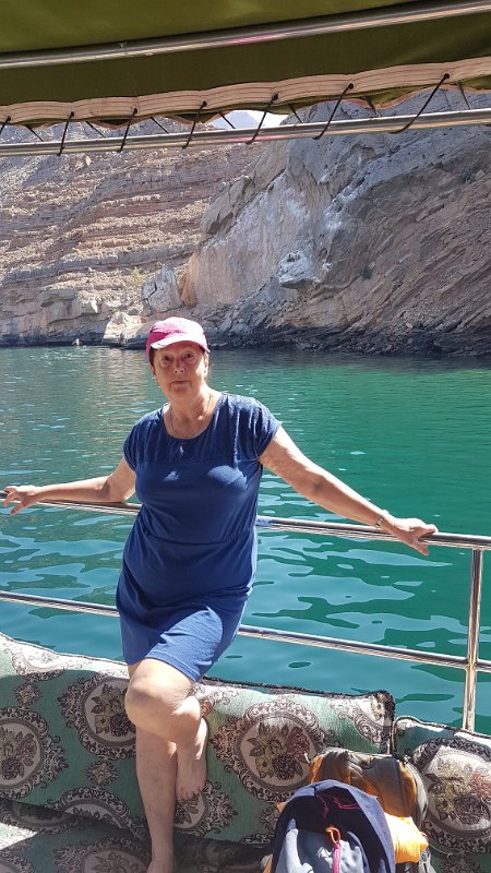 Dhow Cruise fjordem  Khor Sam Telegrafní ostrov