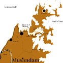 Den 7. Dhow Cruise fjordem  Khor Sam